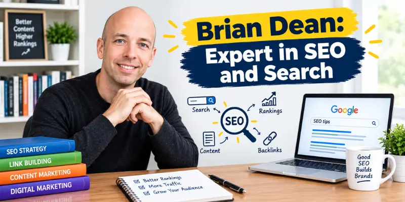 Top Content Marketers: 12 Experts to Follow and Learn From in 2026 Brian Dean, SEO expert known for search optimization strategies and organic traffic growth.