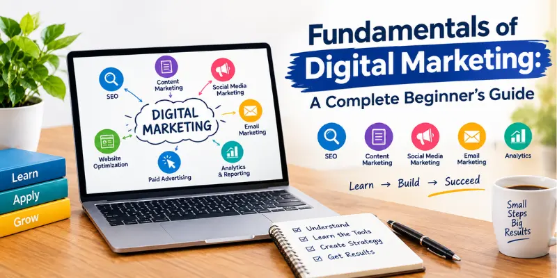 Complete beginner’s guide to the fundamentals of digital marketing and its major strategies