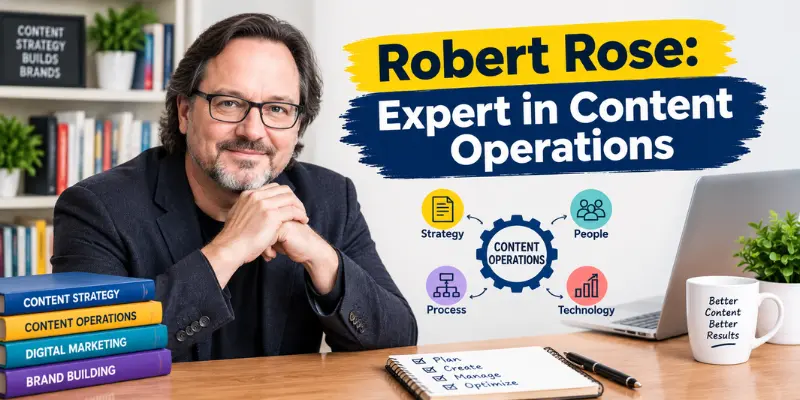 Top Content Marketers: 12 Experts to Follow and Learn From in 2026 Robert Rose, content marketing strategist and expert in content operations and marketing strategy.