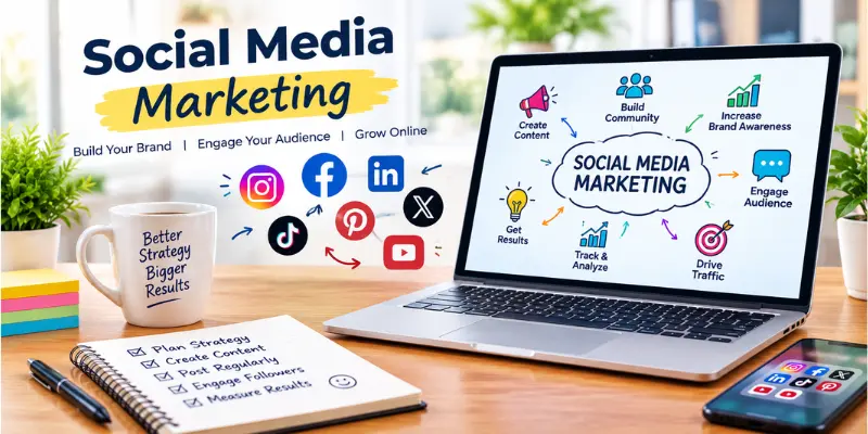 Digital Marketing: Complete Guide to Strategies, Types, Channels, and Benefits Social Media Marketing strategies for building online engagement